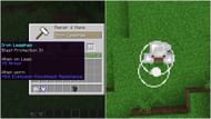 Blast protection armor enchantment will completely negate any knockback effect of wind charges. (Image via Mojang Studios)